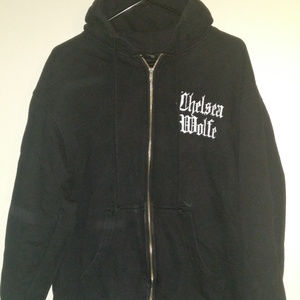 Black Chelsea Wolfe hoodie Large